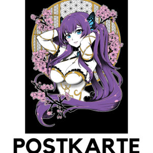 Postkarte - Kirschblüte