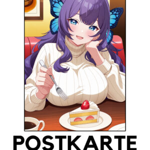 Postkarte - Café