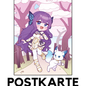 Postkarte - Kirschbaum