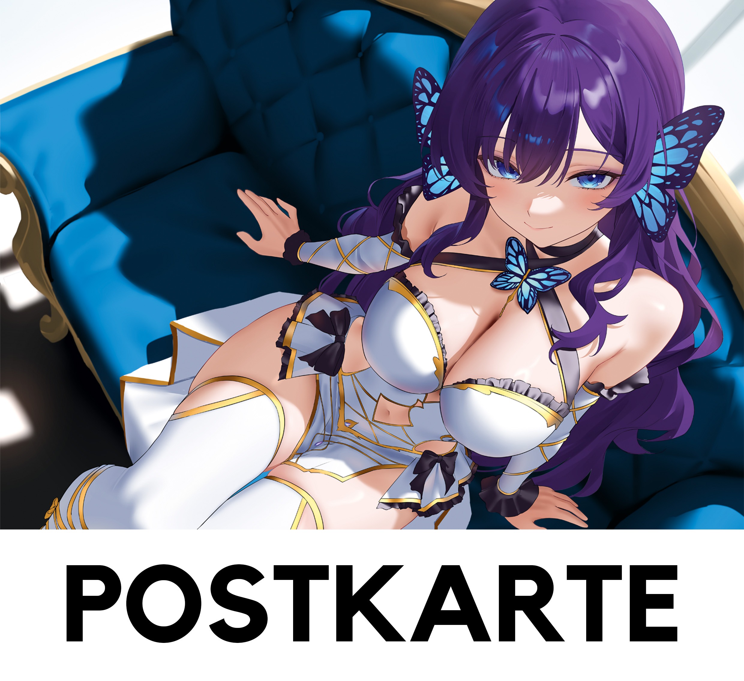 Postkarte - Schlafzimmer