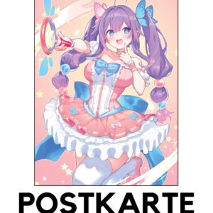 Postkarte - Magical Girl [Glitzer Effekt]
