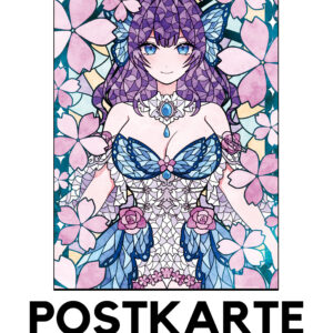 Postkarte - Kirchenglas [mit Effekt]