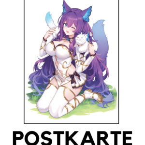 Postkarte - Catgirl