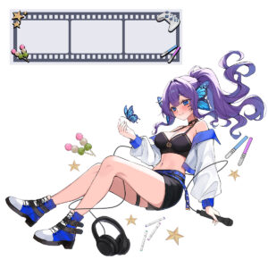 Acryl-Standee/Aufsteller - Schwebend