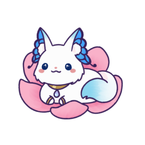 Sticker - Meownty + Kirschblüte